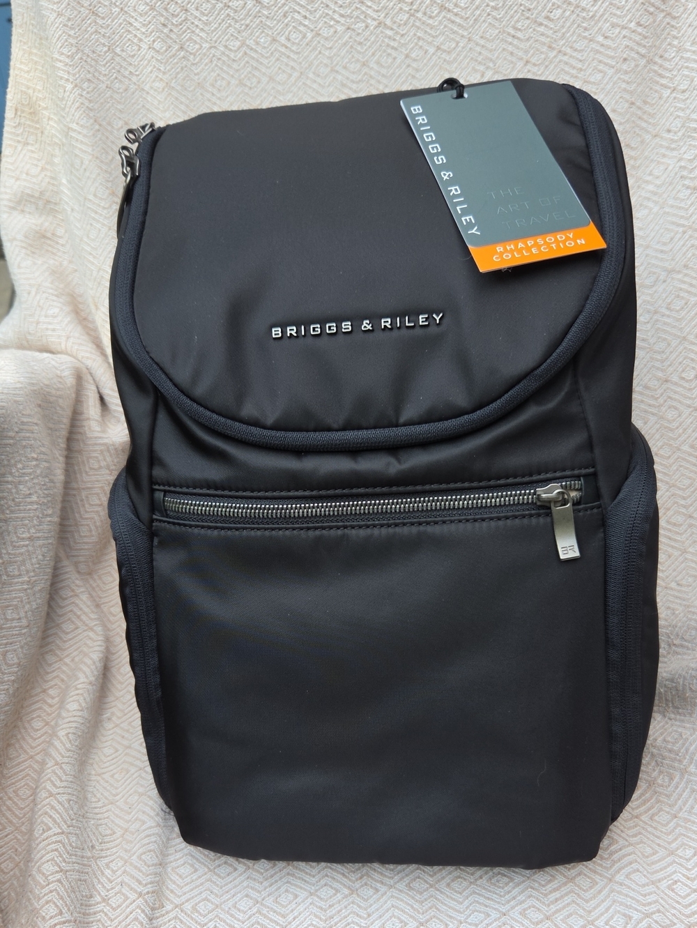 Briggs & Riley Rhapsody U-Zip Black Backpack